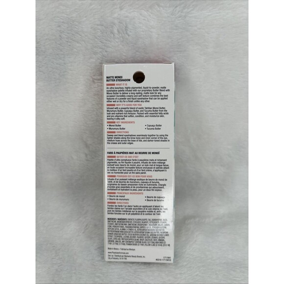 Physicians Formula Matte Monoi Butter Eyeshadow 1711941 Matte Blushed Nudes NEW - Picture 2 of 3